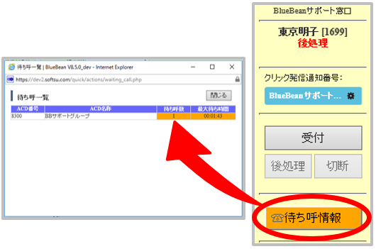 発信番号の選択