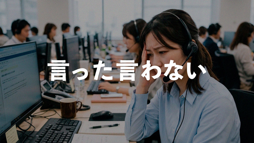 顧客対応の「言った言わない」問題はどう防ぐ…?通話録音システムの正しい活用法