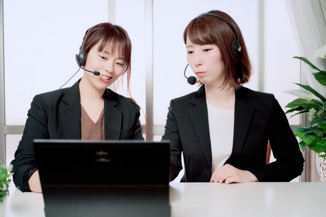 ACD活用しているオペレーターのイメージです。