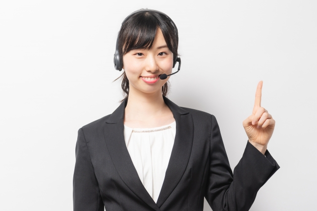 ヘルプ機能で助かっているオペレーターのイメージです。