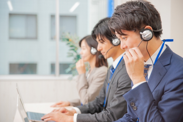 リアルタイムで情報を得て対応しているオペレーター